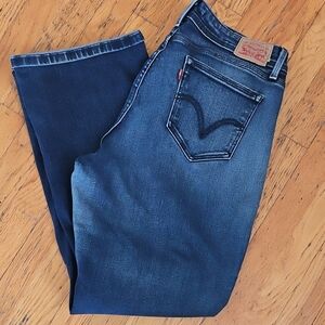 Levi's Indigo Blue Denim Jeans Size 16